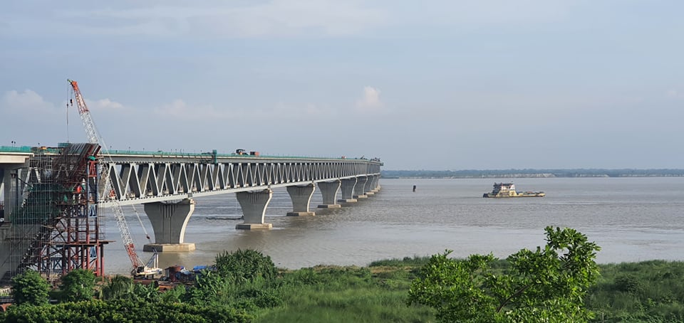 নির্মাণকাজের অগ্রগতি ৯৪ দশমিক ২৫ শতাংশ