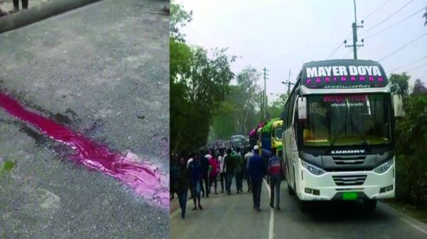 ঝালকাঠির নলছিটিতে সড়ক দুর্ঘটনায় স্কুল ছাত্র নিহত।