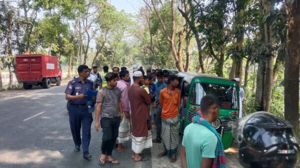 পাবনার সাঁথিয়ায় অটোরিকশা-পিকআপ সংঘর্ষে নিহত ২, আহত ৫