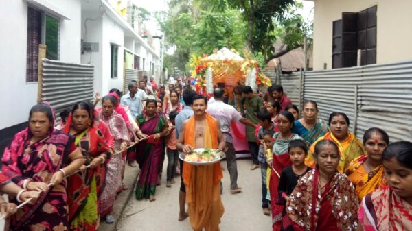 নলছিটিতে জগন্নাথ দেবের রথযাত্রা উৎসব পালিত