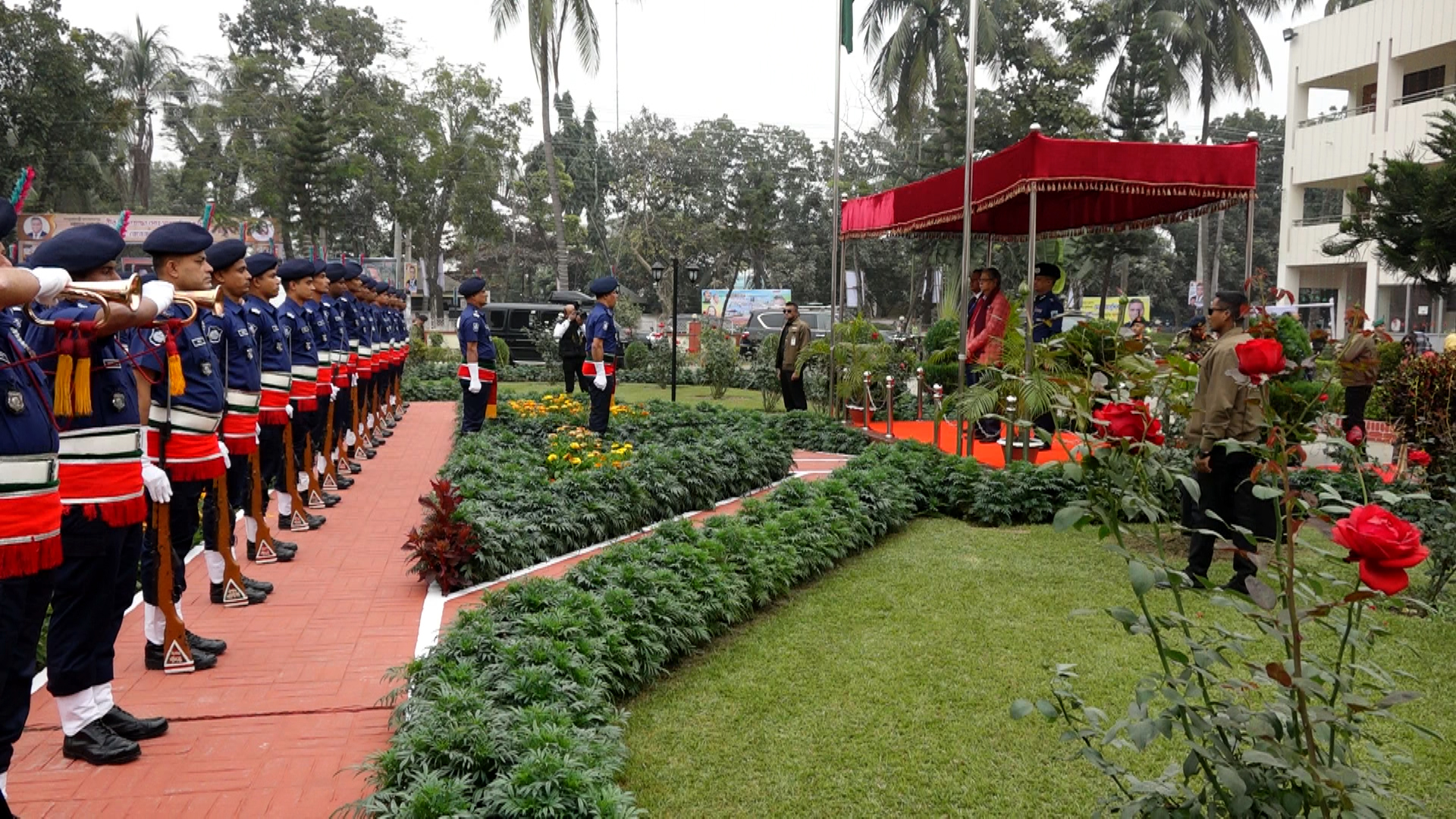 চারদিনের সফরে নিজ জেলা পাবনায় রাষ্ট্রপতি মোঃ সাহাবুদ্দিন